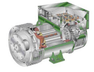 青山湖发电机内部结构图